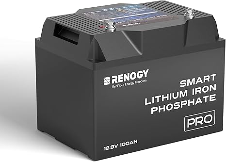 Baterías de litio inteligentes RENOGY (serie Inhouse pro) con función BT y autocalentamiento