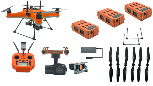 Paquete de película impermeable Swellpro Splash Drone 4 con seguro gratuito 