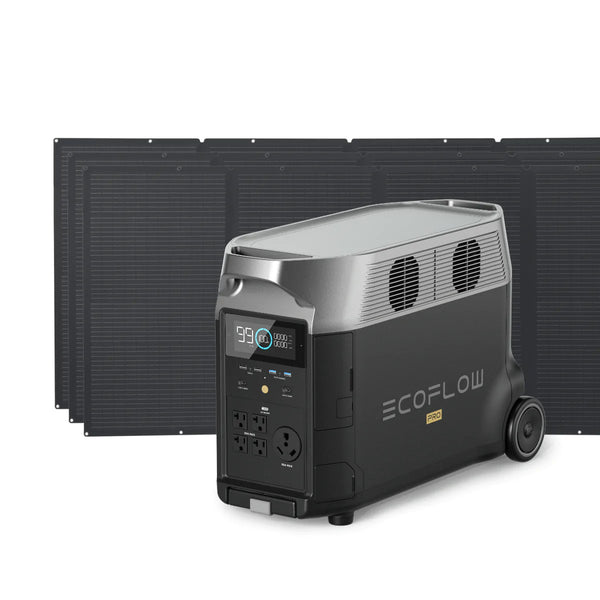 Paquete especial: estación de energía portátil EcoFlow Delta Pro y panel solar de 400 W 